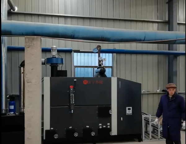 800公斤生物质蒸汽发生器应用于餐具消毒行业