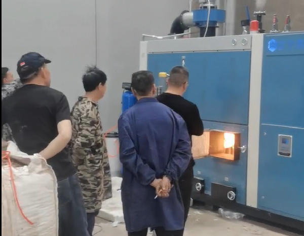 一吨生物质蒸汽发生器应用于建筑发泡行业
